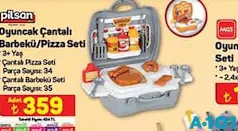 PİLSAN OYUNCAK ÇANTALI BARBEKÜ/PİZZA SETİ PİLSAN OYUNCAK ÇANTALI BARBEKÜ/PİZZA SETİ